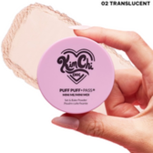 KimChi Chic Puff Puff Pass Mini Me Setting Powder | Translucent | New Sealed - Picture 2 of 6